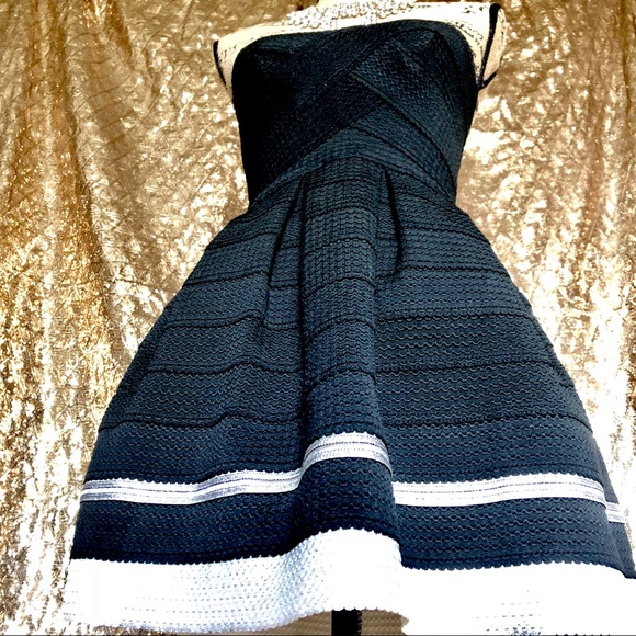 NWT Sams Souci Scuba Bandage Skater Dress - Picture 2 of 5